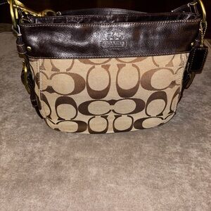 COACH Zoe signature shoulder bag (E0868-12657)